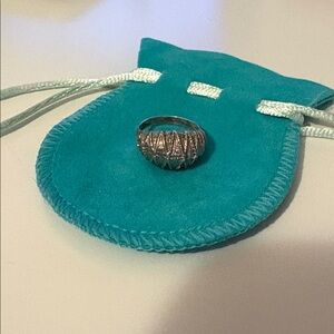 (STERLING) vintage sterling silver ring size 5.5